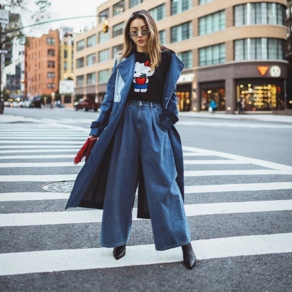 Do+be Wide Leg Chambray Jeans👖❤️ - Picture 7 of 7